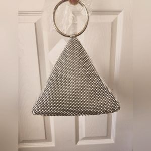 Jessica McClintock Silver Purse